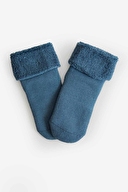 Kitikate Bebek Organik Basic 3'lü Havlu Çorap S46331