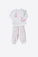 Kitikate Bebek Organik Swan 2'li Takım S60396