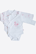 Kitikate Bebek Organik Swan 2'li Body S60398