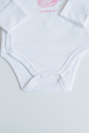 Kitikate Bebek Organik Swan 2'li Body S60398