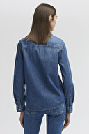 Mavi Merida Kadın Kot Gömlek M1210662-86490