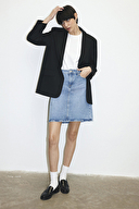 Mavi Kadın Kot Etek M1319886784