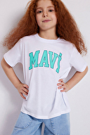Mavi Kız Çocuk Tshırt M7610109-620