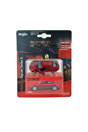 Maisto Speed Icons 1:64 Porsche Taycan Turbo S Kırmızı