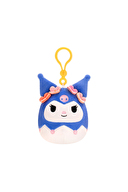 Squishmallows Hello Kitty Serisi Klipsli - Kuromi 9 cm SN00599