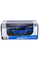 Maisto 1/24 2015 Model Corvette Z06 Model Araba Mavi