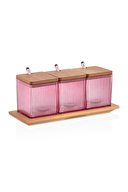 Hometime Lago Kaşıklı Baharatlık Seti 3'lü