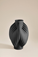 Cottons & Clouds Resin Vazo Siyah