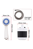 Taşınabilir Seyyar Duş Başlığı