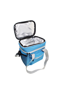 Leva House Lüks Katlı Cepli Termos Çanta 16L Mavi