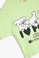 Koton Kız Çocuk Tişört 5SKG10016AK