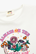 Koton Kız Çocuk Tişört 5SKG10049AK