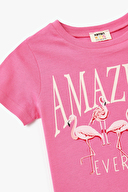 Koton Kız Çocuk Tişört 5SKG10053AK