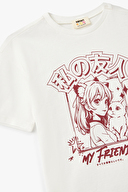 Koton Kız Çocuk Tişört 5SKG10058AK