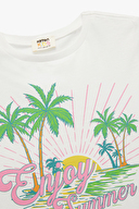 Koton Kız Çocuk Tişört 5SKG10068AK