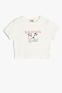 Koton Kız Çocuk Tişört 5SKG10094AK