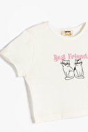 Koton Kız Çocuk Tişört 5SKG10094AK