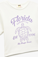 Koton Kız Çocuk Tişört 5SKG10111AK