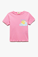 Koton Kız Çocuk Tişört 5SKG10114AK