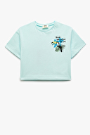 Koton Kız Çocuk Tişört 5SKG10124AK