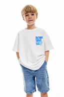 Koton Erkek Çocuk Kot Şort 5SKB40003TD