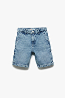 Koton Erkek Çocuk Kot Şort 5SKB40003TD