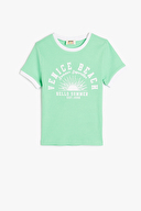 Koton Kız Çocuk Tişört 5SKG10046AK