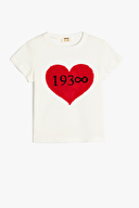 Koton Kız Çocuk Tişört 5SKG10103AK