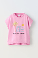 Koton Kız Çocuk Tişört 5SKG10136AK