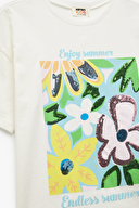 Koton Kız Çocuk Tişört 5SKG10140AK