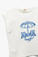 Koton Kız Çocuk Tişört 5SKG10163AK