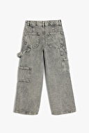 Koton Kız Çocuk Kot Pantolon 5SKG40056AD