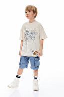 Koton Erkek Çocuk Kot Şort 5SKB40022TD