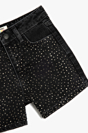 Koton Kız Çocuk Kot Şort 5SKG40050AD