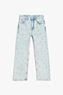 Koton Kız Çocuk Kot Pantolon 5SKG40054AD