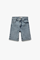 Koton Erkek Çocuk Kot Şort 5SKB40008TD