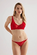 Hays Kadın Dantelli Tanga Külot 40564.KRMZ