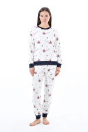Hays Kadın Pijama Takımı 62134TKM.KRMZ