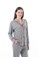 Hays Kadın Pijama Takımı 62165TKM.GRI