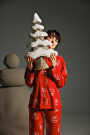 Hays Kadın Pijama Takımı 62161TKM.KRMZ