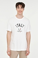 Lumberjack Erkek Tişört RENATO 11ITL1030 BEYAZ