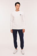 Lumberjack Erkek Sweatshirt TERRY 16SD4013 EKRU