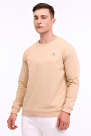 Lumberjack Erkek Sweatshirt BASIC SN75 BEJ