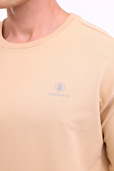 Lumberjack Erkek Sweatshirt BASIC SN75 BEJ