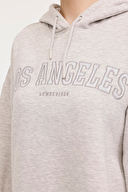 Lumberjack Kadın Sweatshirt IVORY 17SS350 GRI