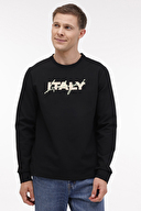 Lumberjack Erkek Sweatshirt ZUHN 16ITL521 SIYAH