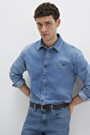 Mavi Erkek Kot Gömlek M0210496-87937