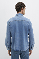 Mavi Erkek Kot Gömlek M0210496-87937