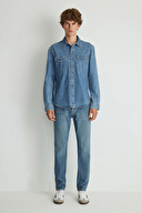 Mavi Erkek Kot Gömlek M0210909-87933