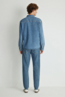 Mavi Erkek Kot Gömlek M0210909-87933